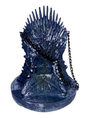 Game Of Thrones plastic 4" tall Throne Christmas Ornament 2014